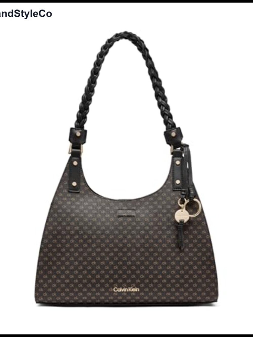 Vegan Leather Satchel Handbag with Triple Compartment & Zip Pockets
